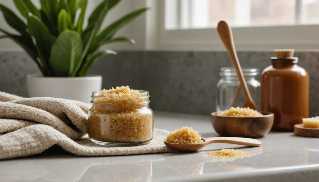gommage maison sucre