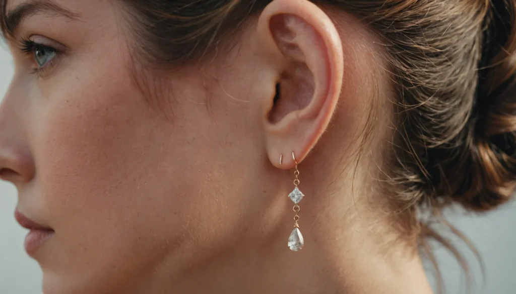 boucles d'oreille medicales