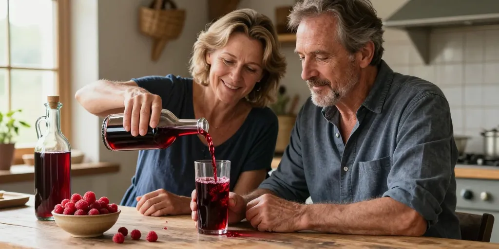 vin de framboises